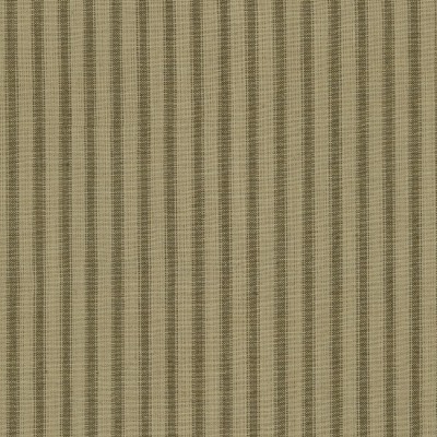 Homespun Fabric - A63 (Primitive Sage Ticking) - by the yard
